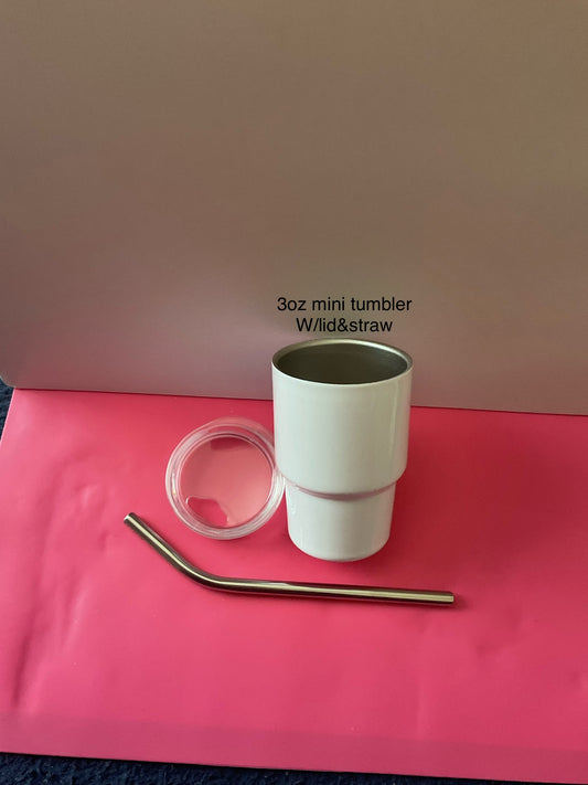 Mini 3oz tumblers